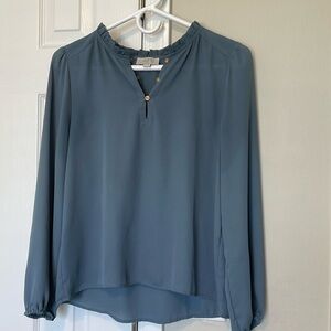 LOFT SP blue business blouse